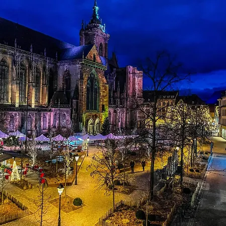 Appartement Le Cathedral View - Centre Historique - Parking Prive Gratuit Colmar