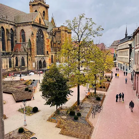 Le Cathedral View - Centre Historique - Parking Privé Gratuit Appartement Colmar